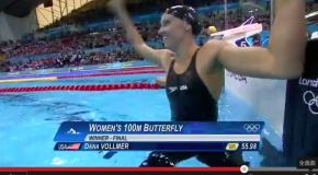 World Record – Women’s 100m Butterfly – Dana Vollmer(ﾀﾞﾅﾎﾞﾙﾏｰ)