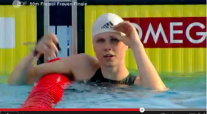 World Record – Women’s 50m Freestyle – Britta Steffen(ﾌﾞﾘｯﾀｼｭﾃﾌｧﾝ)