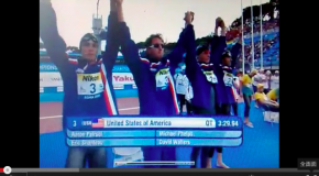 World Record – Men’s 100x4m Medley Relay – United States(ｱﾒﾘｶ)