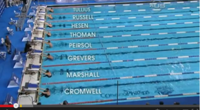 World Record – Men’s 100m Backstroke – Aaron Wells Peirsol(ｱｰﾛﾝﾋﾟｱｿﾙ)