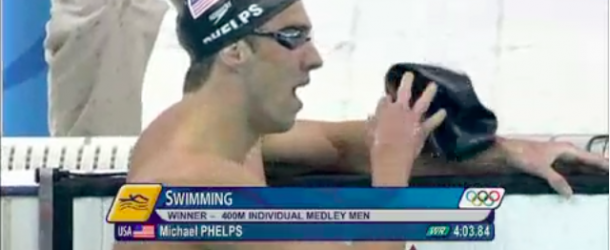 World Record – Men’s 400m Individual Medley – Michael Phelps(ﾏｲｹﾙﾌｪﾙﾌﾟｽ)