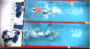 Technique((Finish)) 2008 Beijing Olympics Swimming Men’s 100m Butterfly